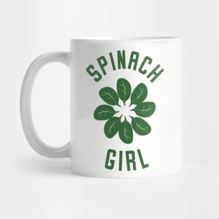 Spinach Girl Ring Of Leaves I Mug
